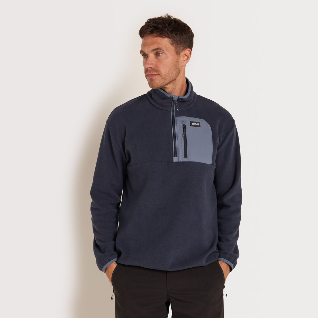 Mens Frankie Half Zip Fleece