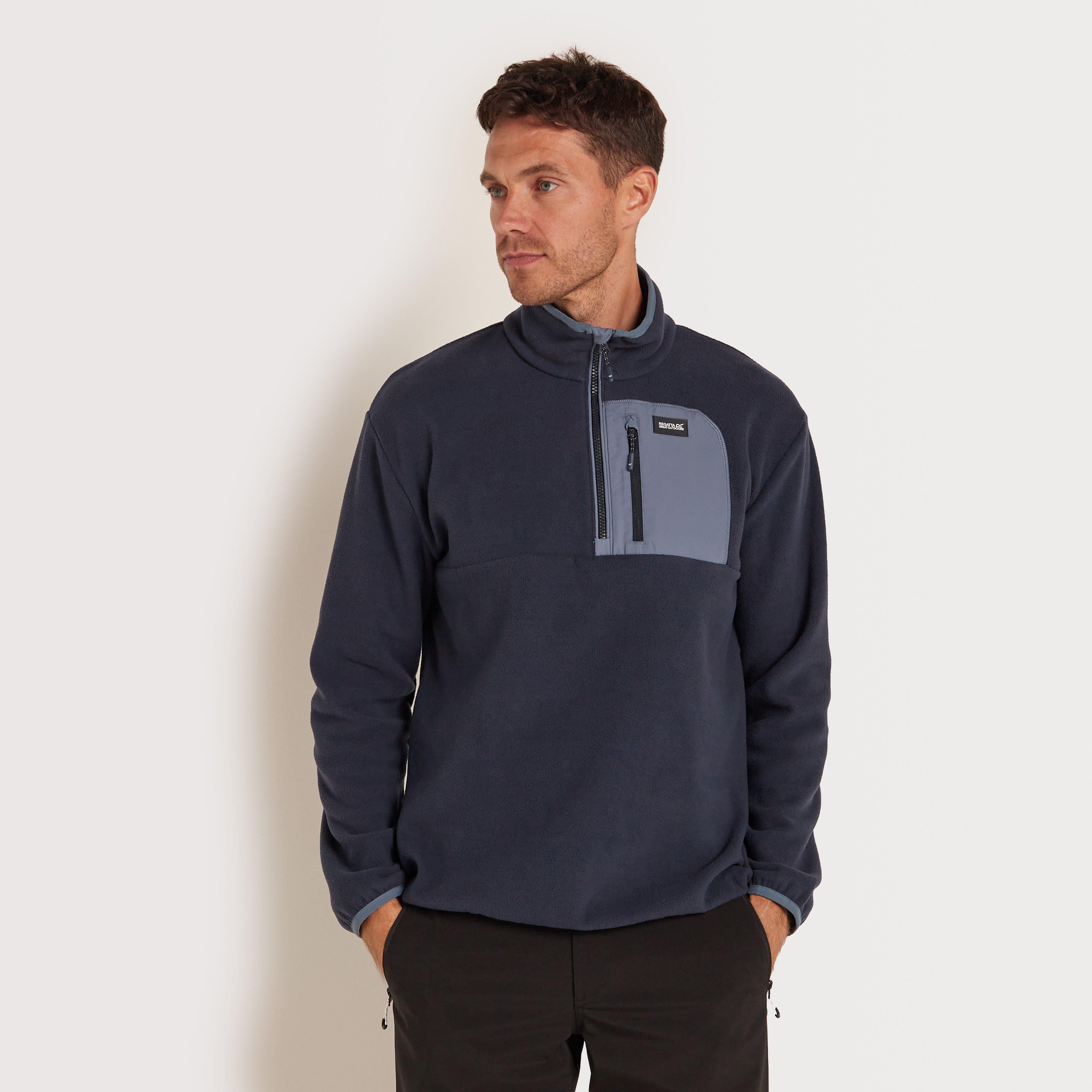 Mens Frankie Half Zip Fleece