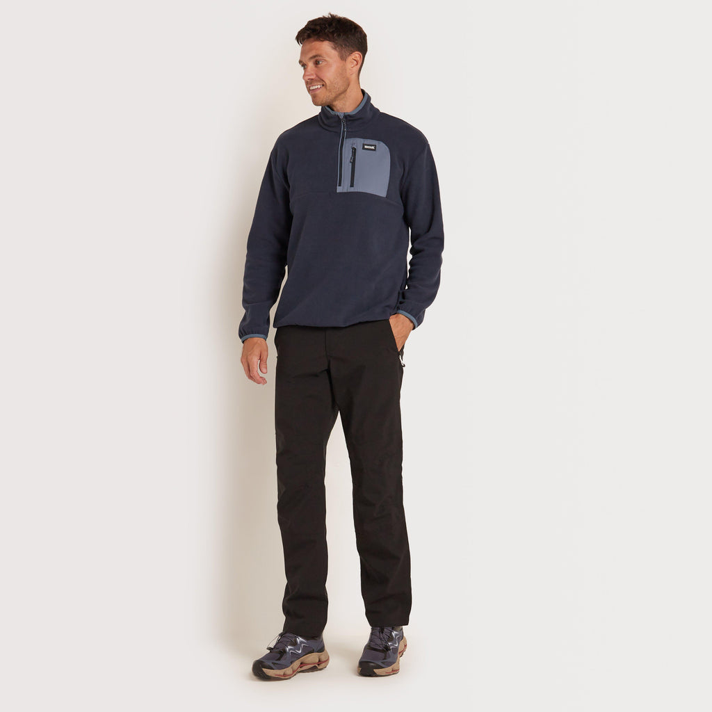 Mens Frankie Half Zip Fleece