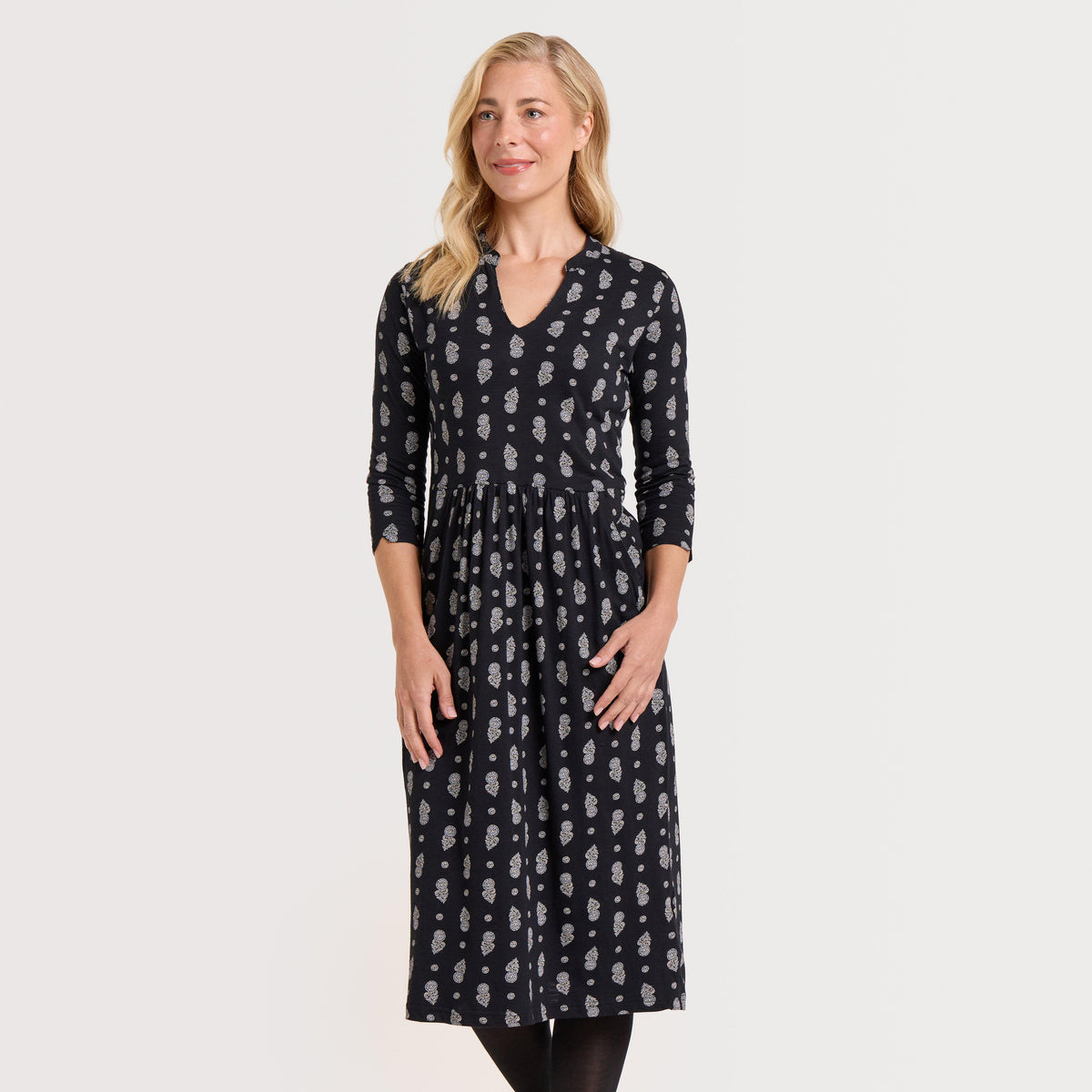 Women's Isolde Printed Jersey Midi Dress