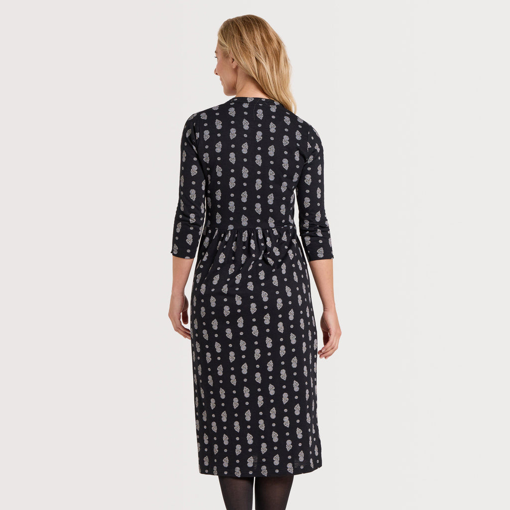 Women's Isolde Printed Jersey Midi Dress