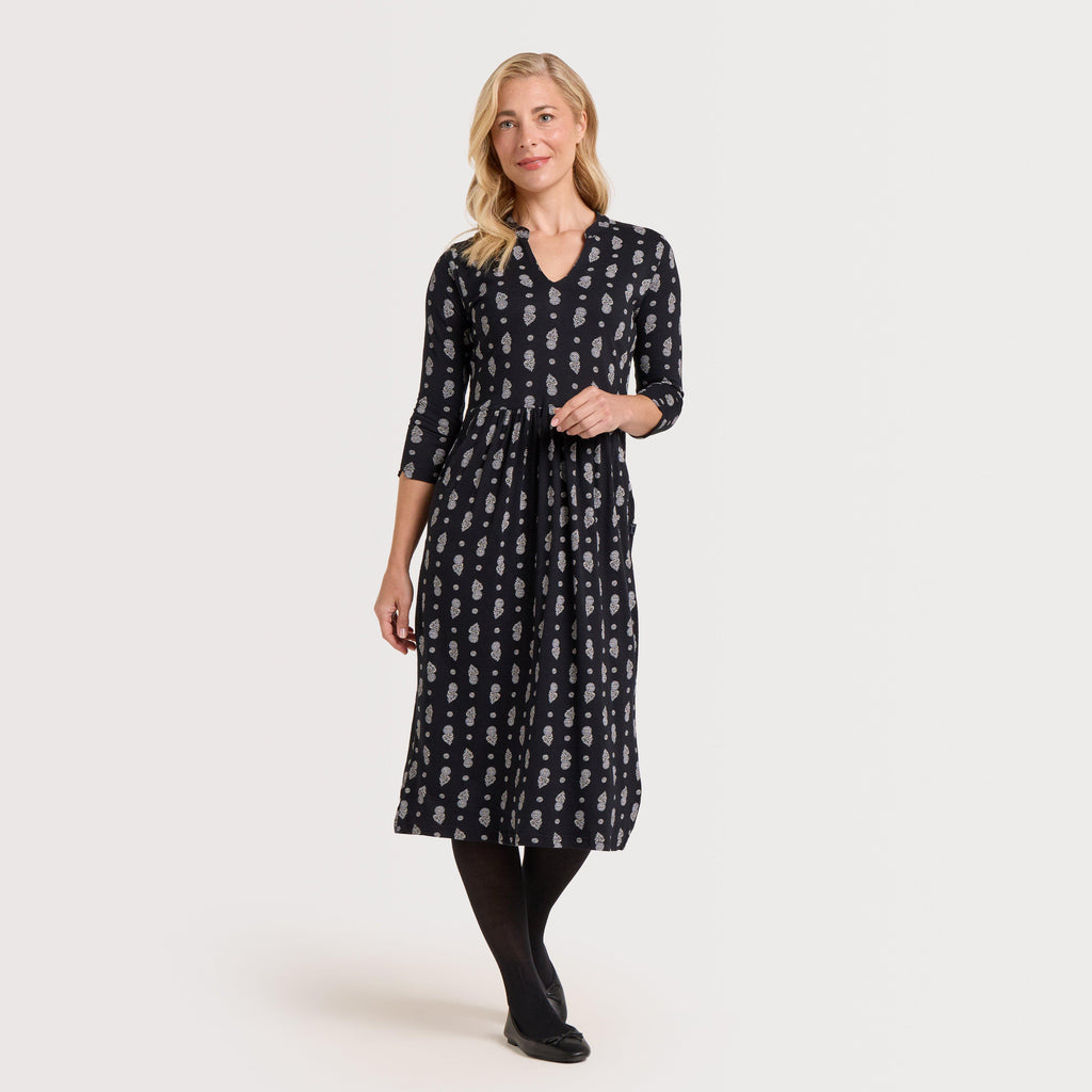 Women's Isolde Printed Jersey Midi Dress
