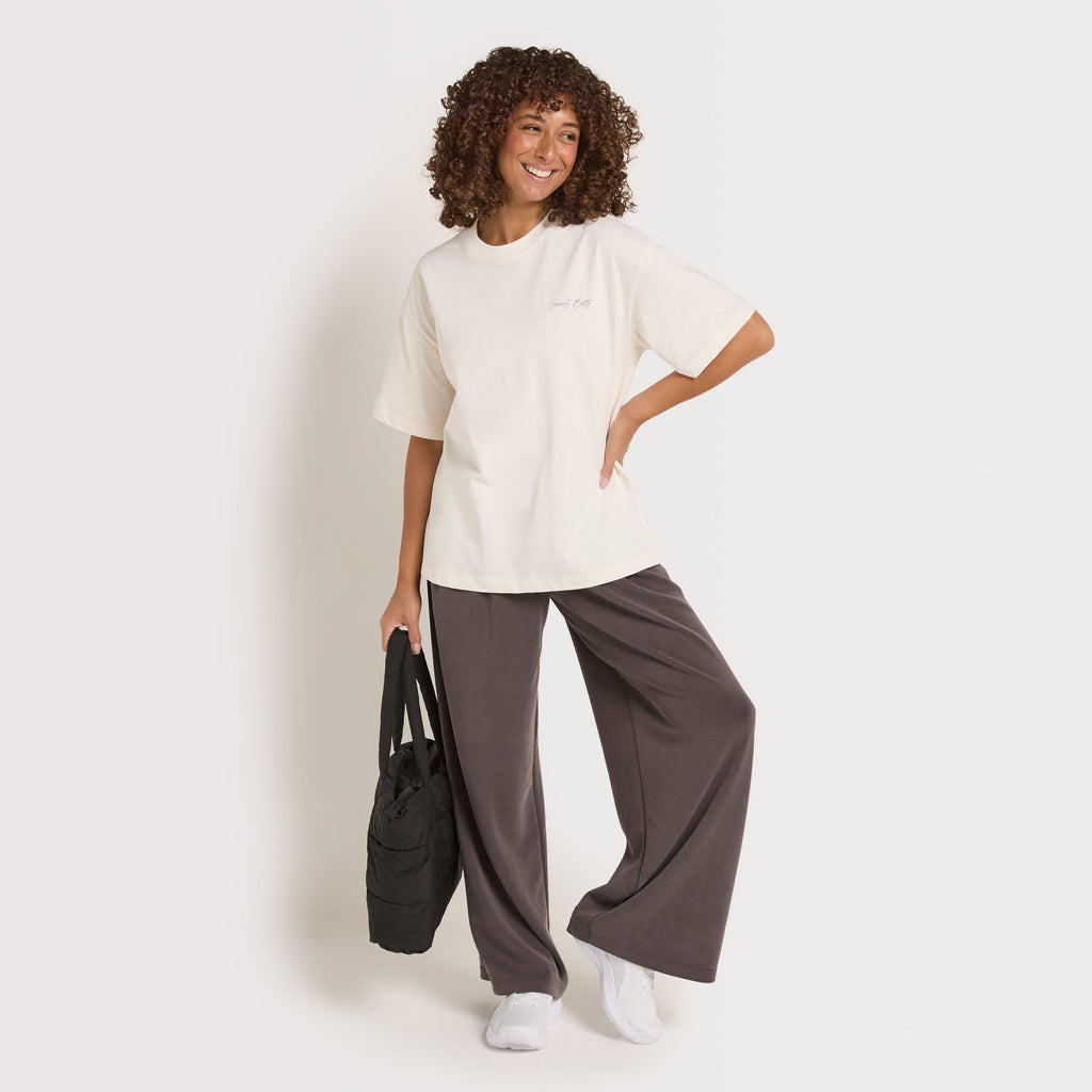 Women’s Sand Wash Wide Leg Trousers