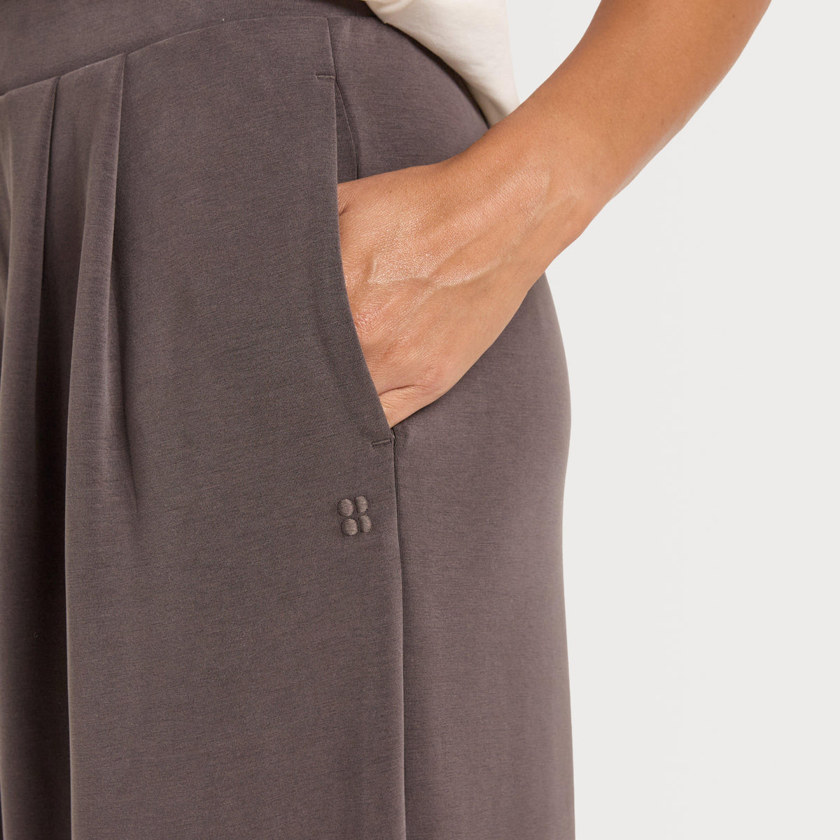 Women’s Sand Wash Wide Leg Trousers