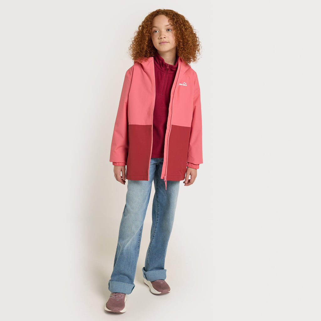 Kids' Colour Block Waterproof Jacket