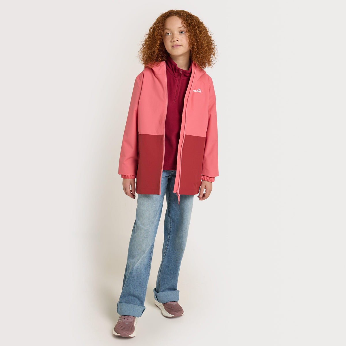 Kids' Colour Block Waterproof Jacket