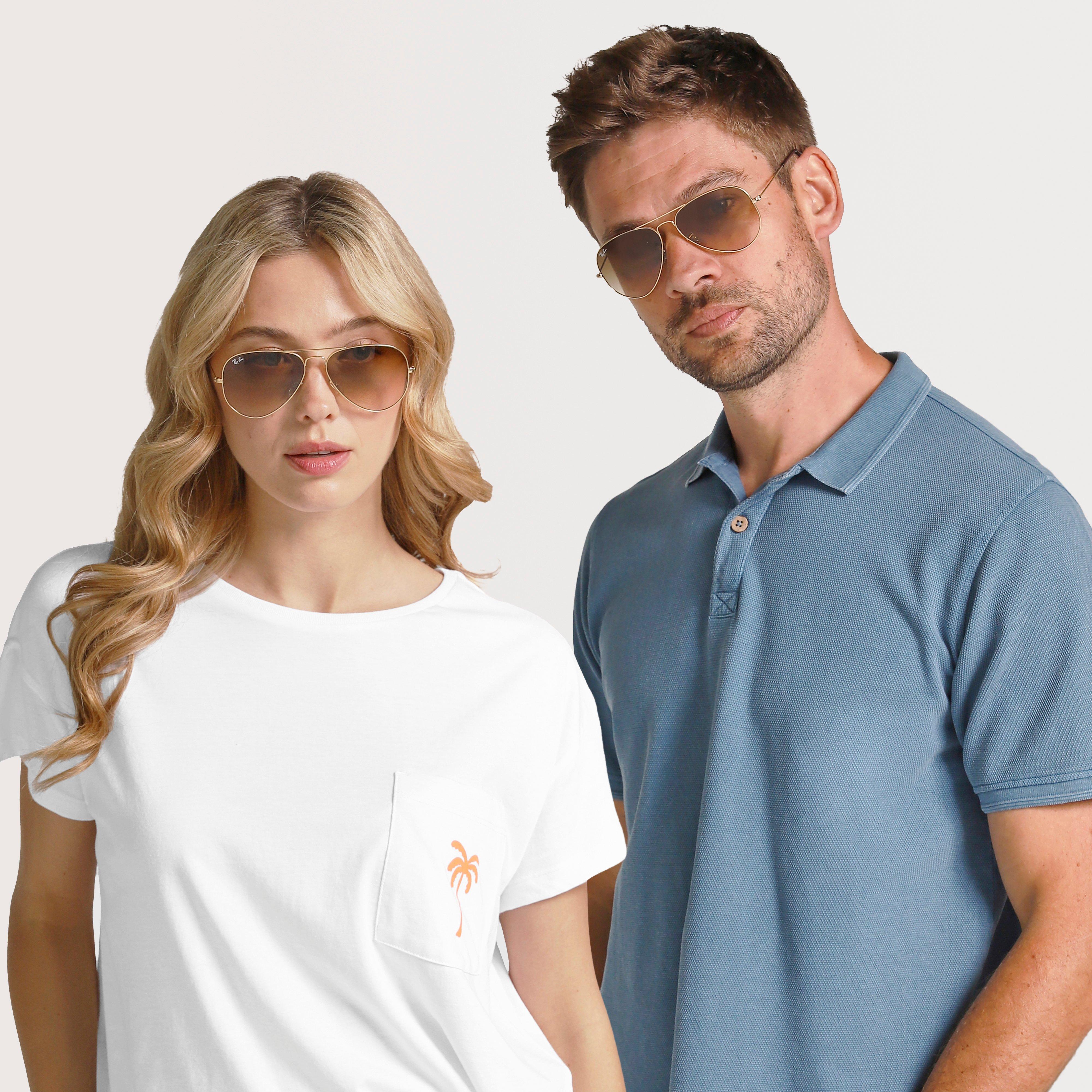 Aviator Gradient Sunglasses