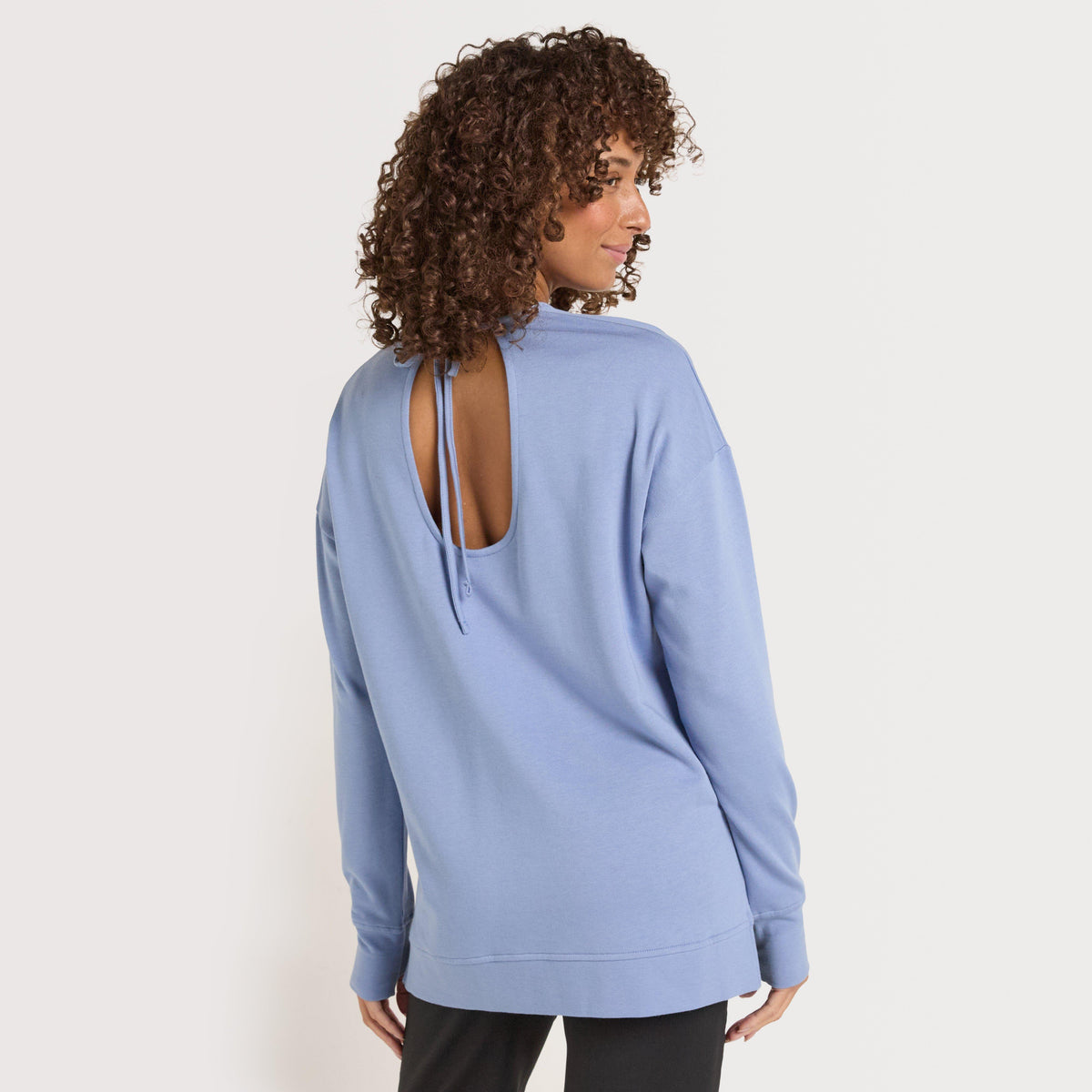 Women’s After Class Open Back Tie Sweatshirt