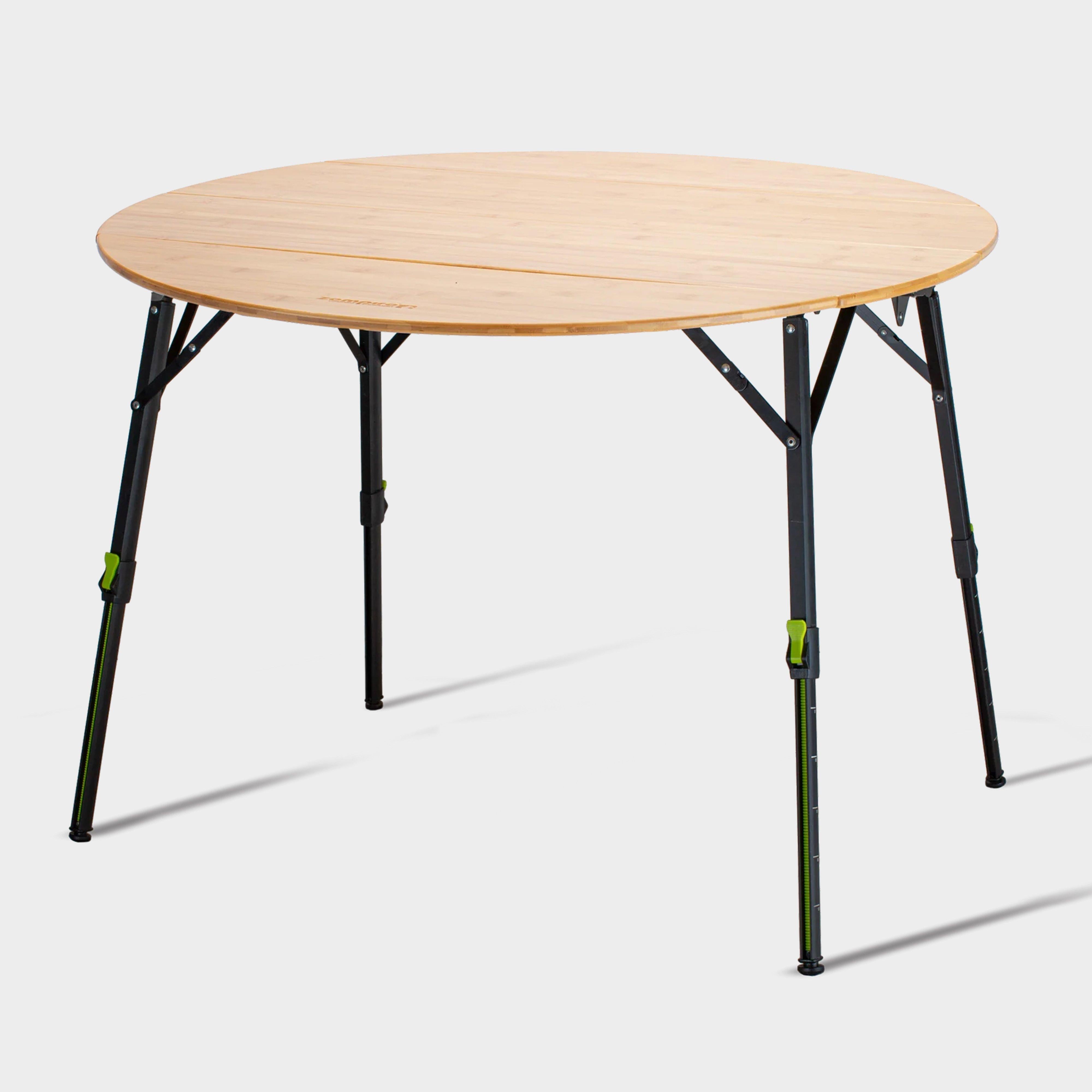 Zempire Kitpac Pro Round Bamboo Camp Table – GO Outdoors