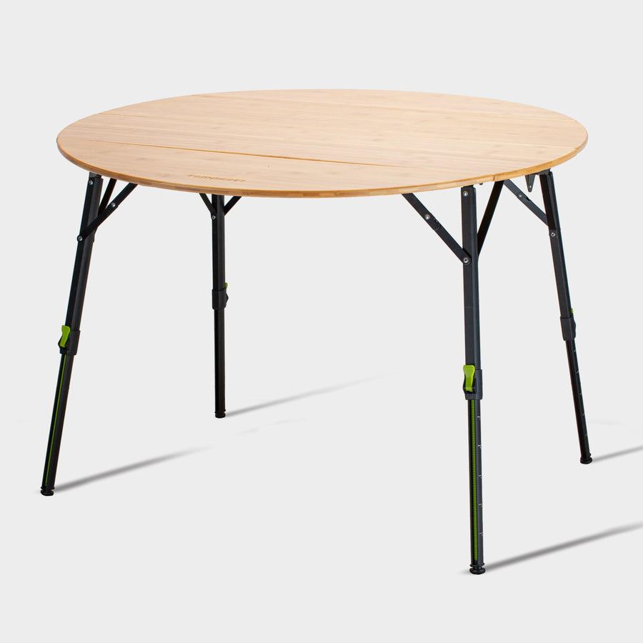 Kitpac Pro Round Bamboo Camp Table