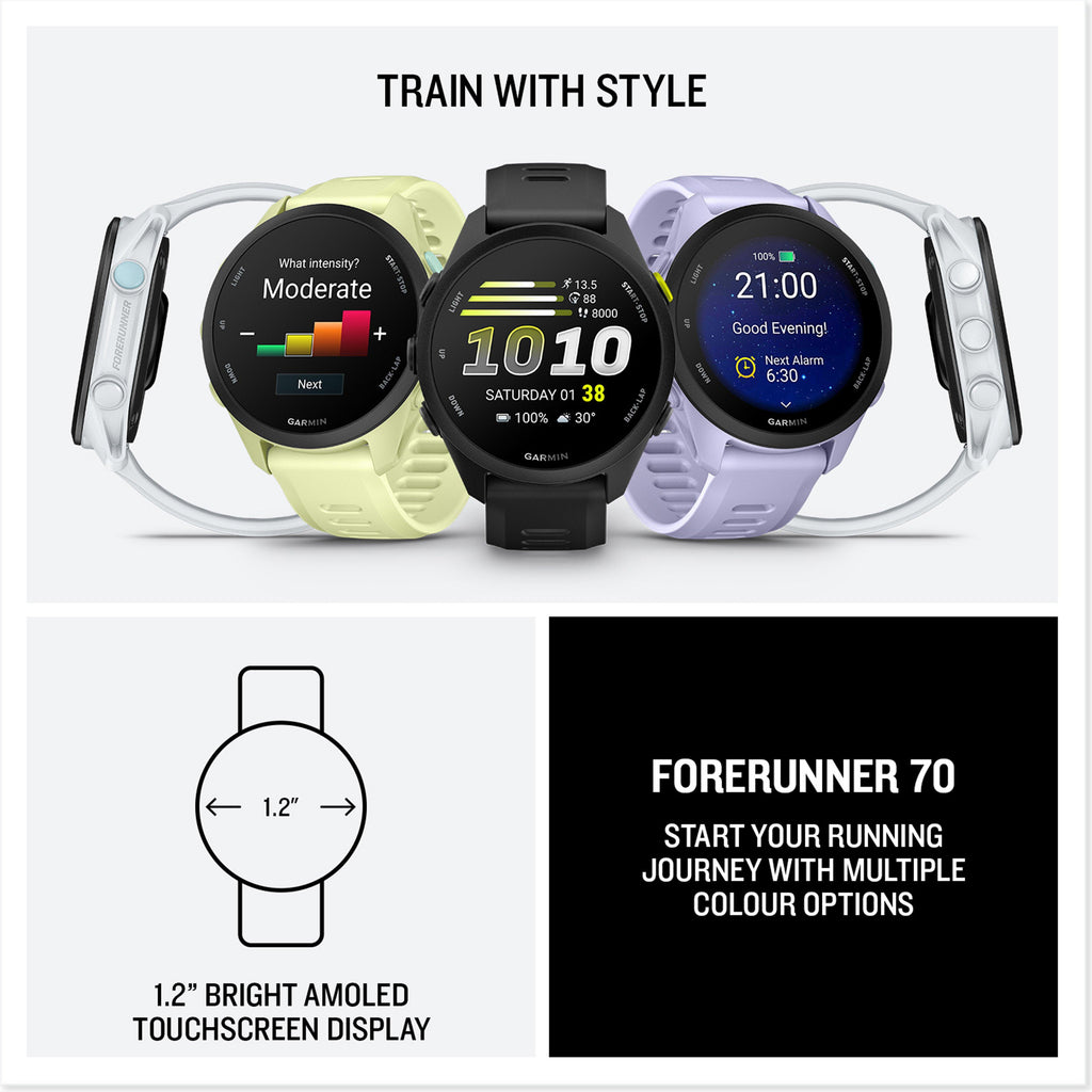 Forerunner® 70 GPS Running Smartwatch