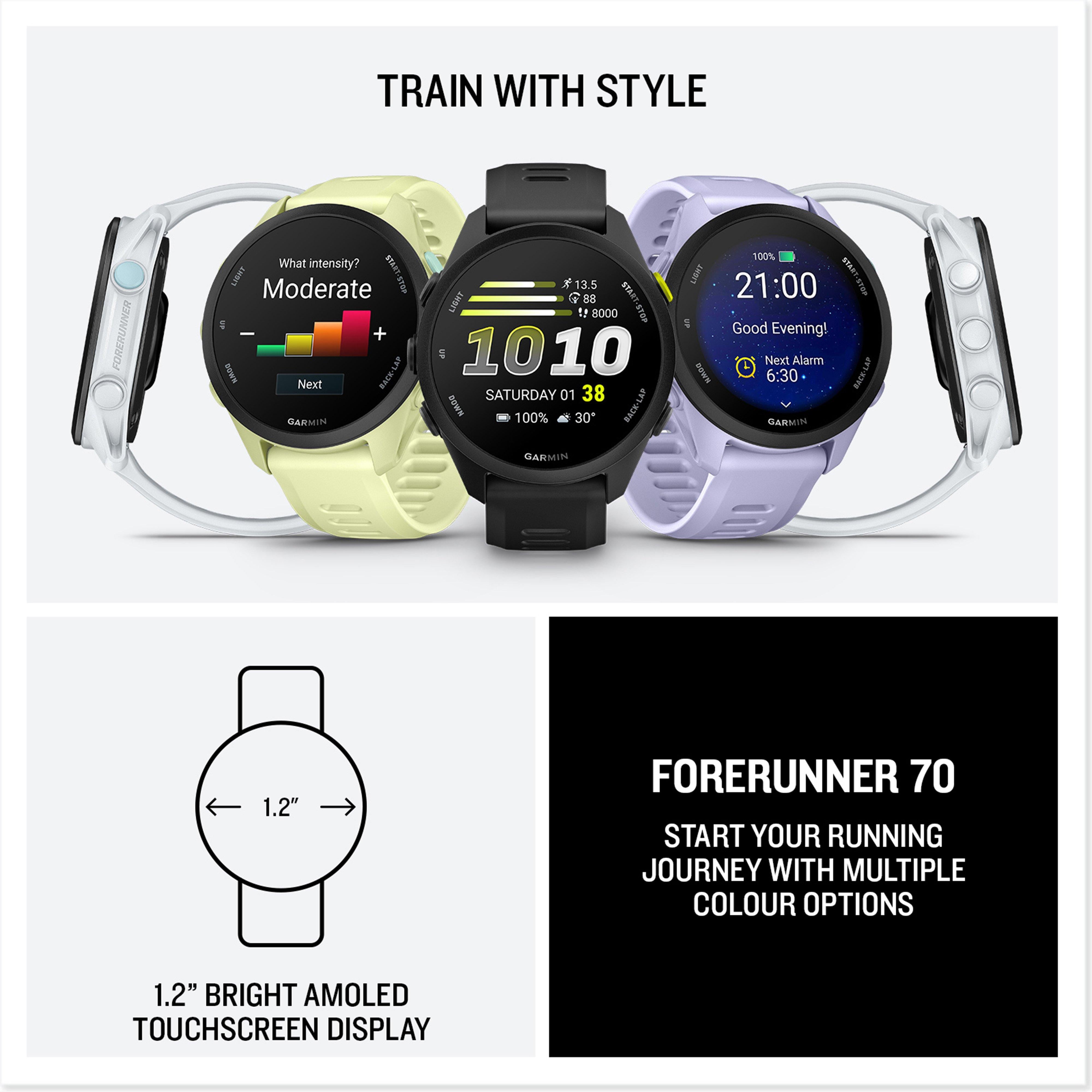 Forerunner® 70 GPS Running Smartwatch