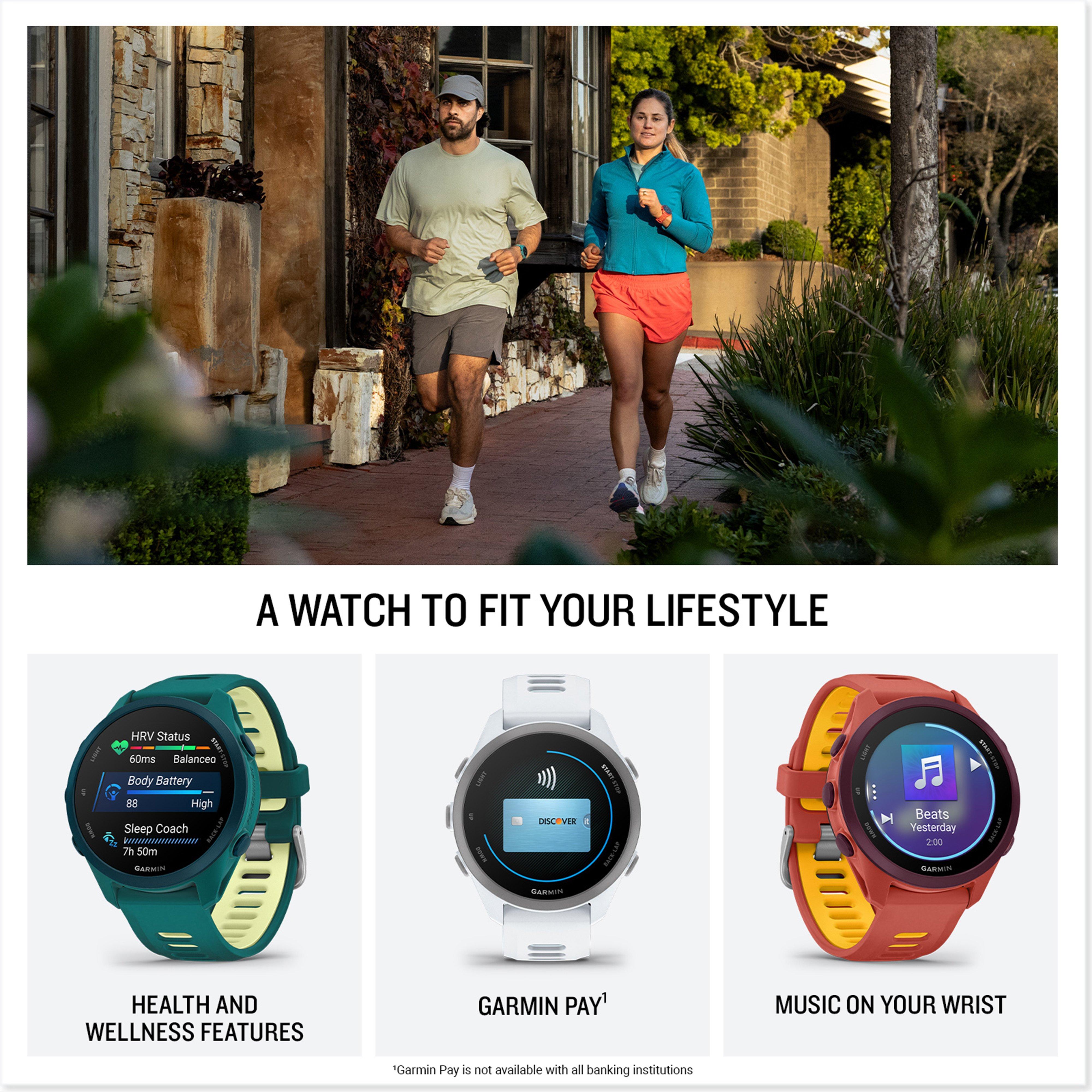 Forerunner® 170 Music GPS Running Smartwatch