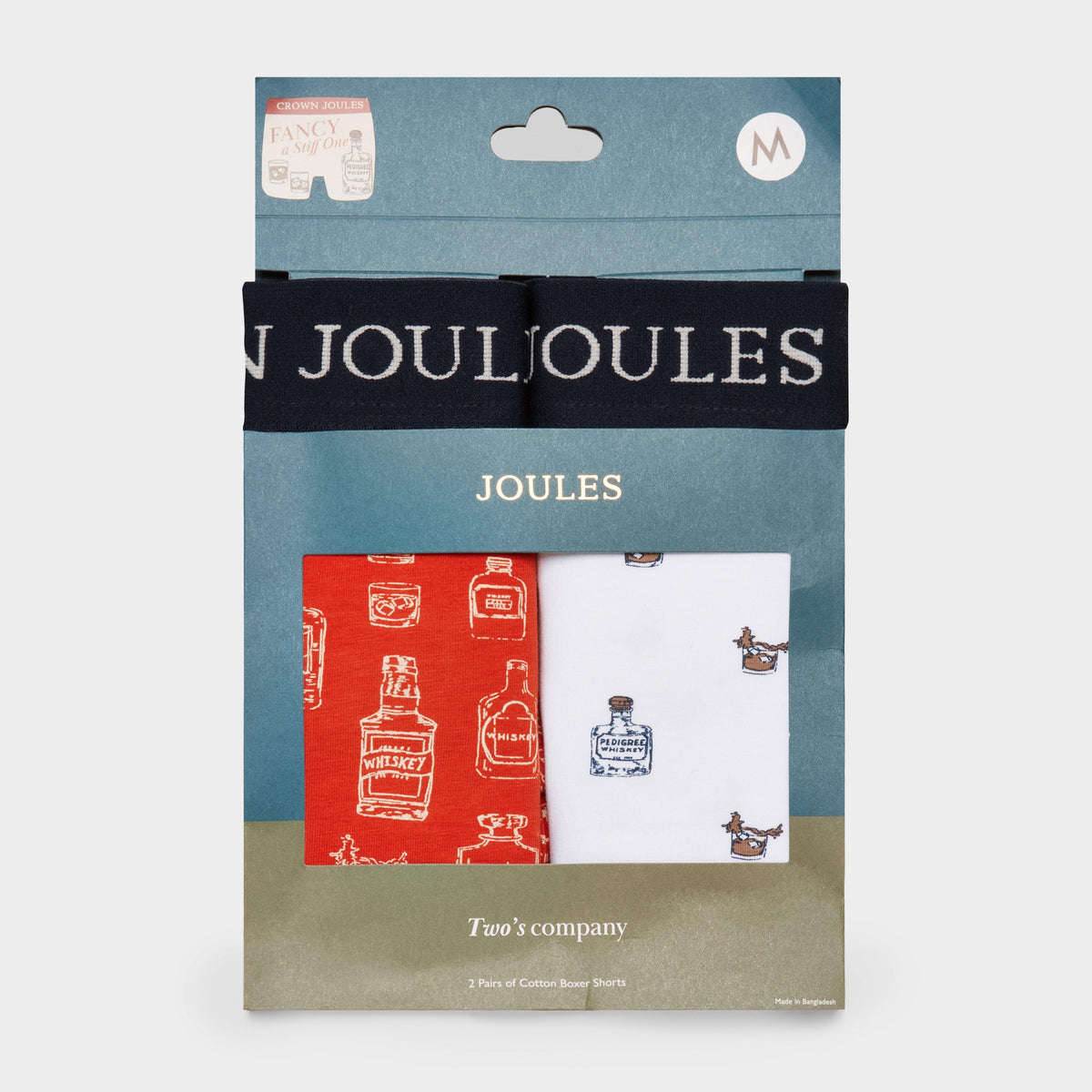 Men's Hare Of The Dog Cotton Jersey Boxer Shorts 2 Pack