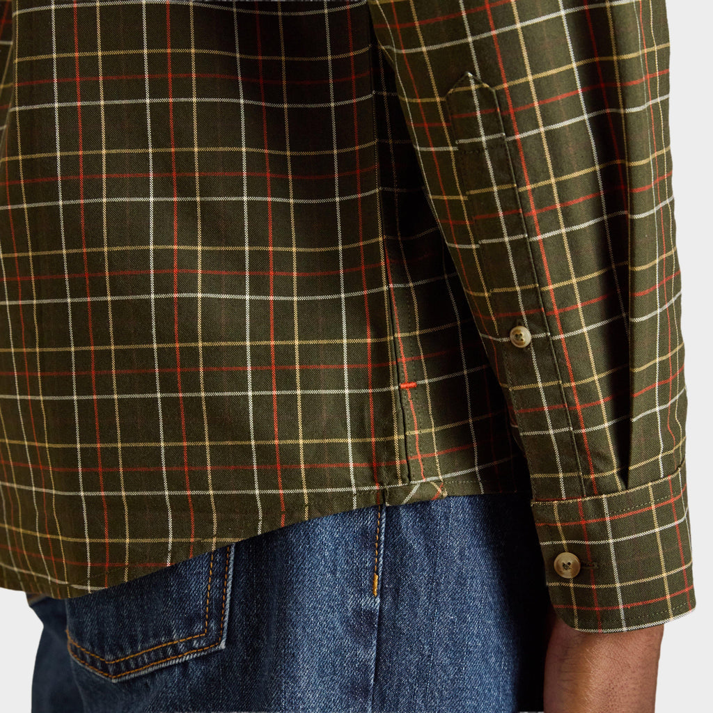 Men's Checked Classic Fit Cotton Oxford Shirt