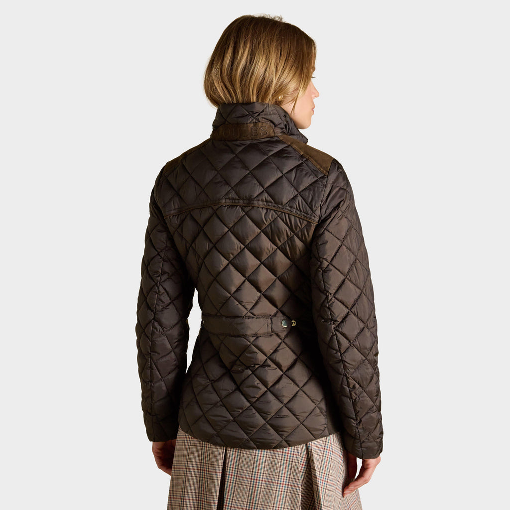 Women's Braemar Luxe Showerproof Diamond Quilted Coat