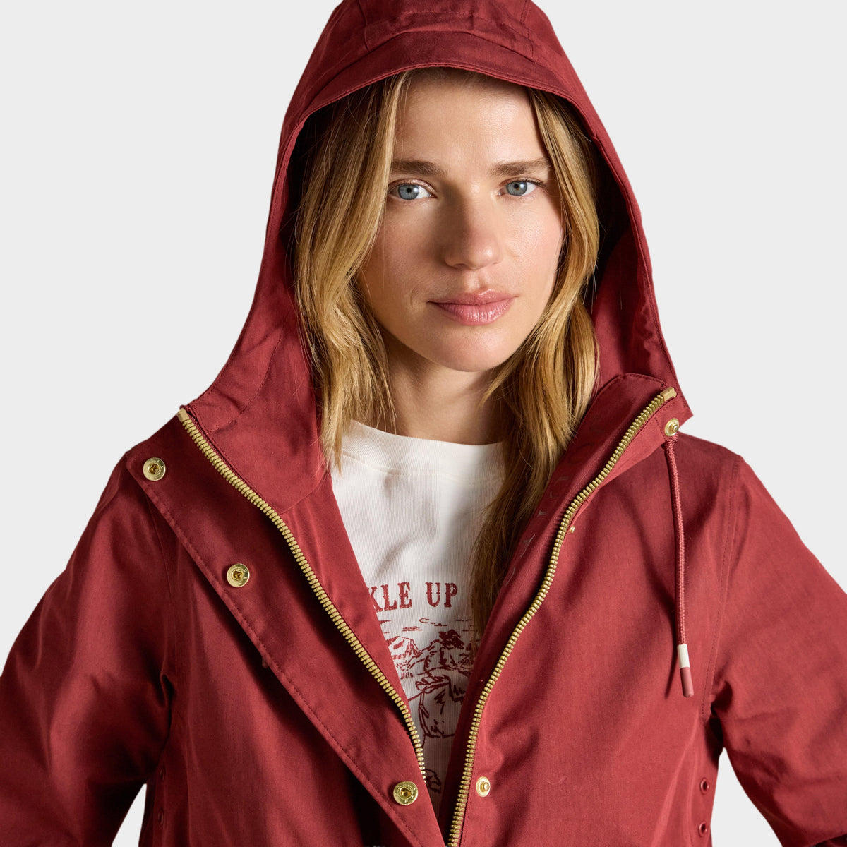 Women's Portwell Waterproof Raincoat With Hood