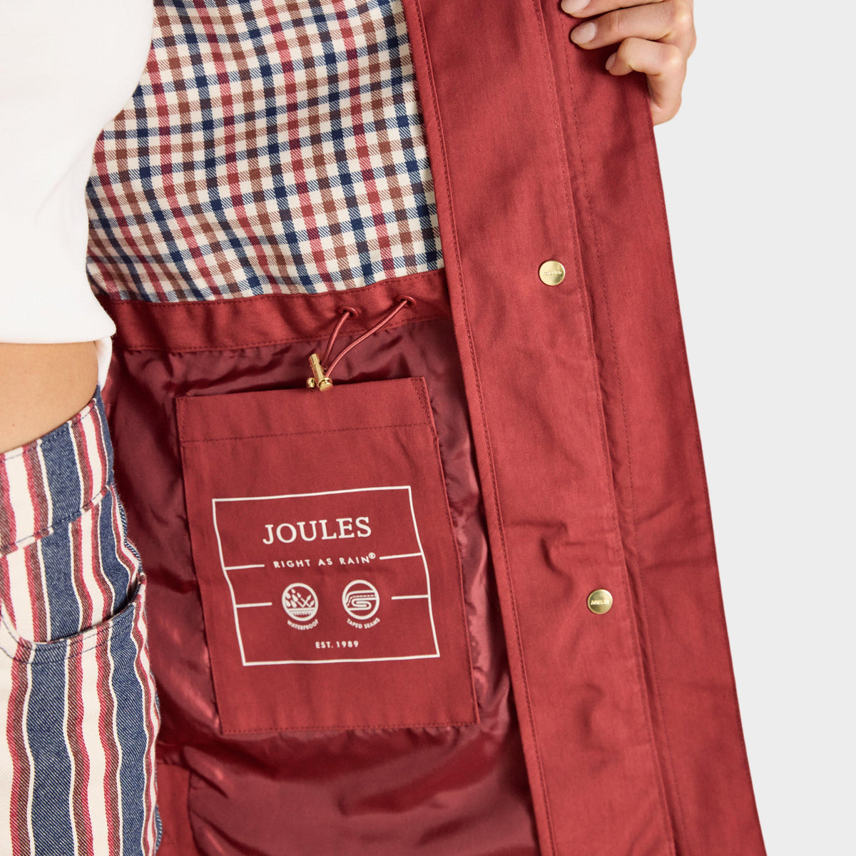 Women's Portwell Waterproof Raincoat With Hood