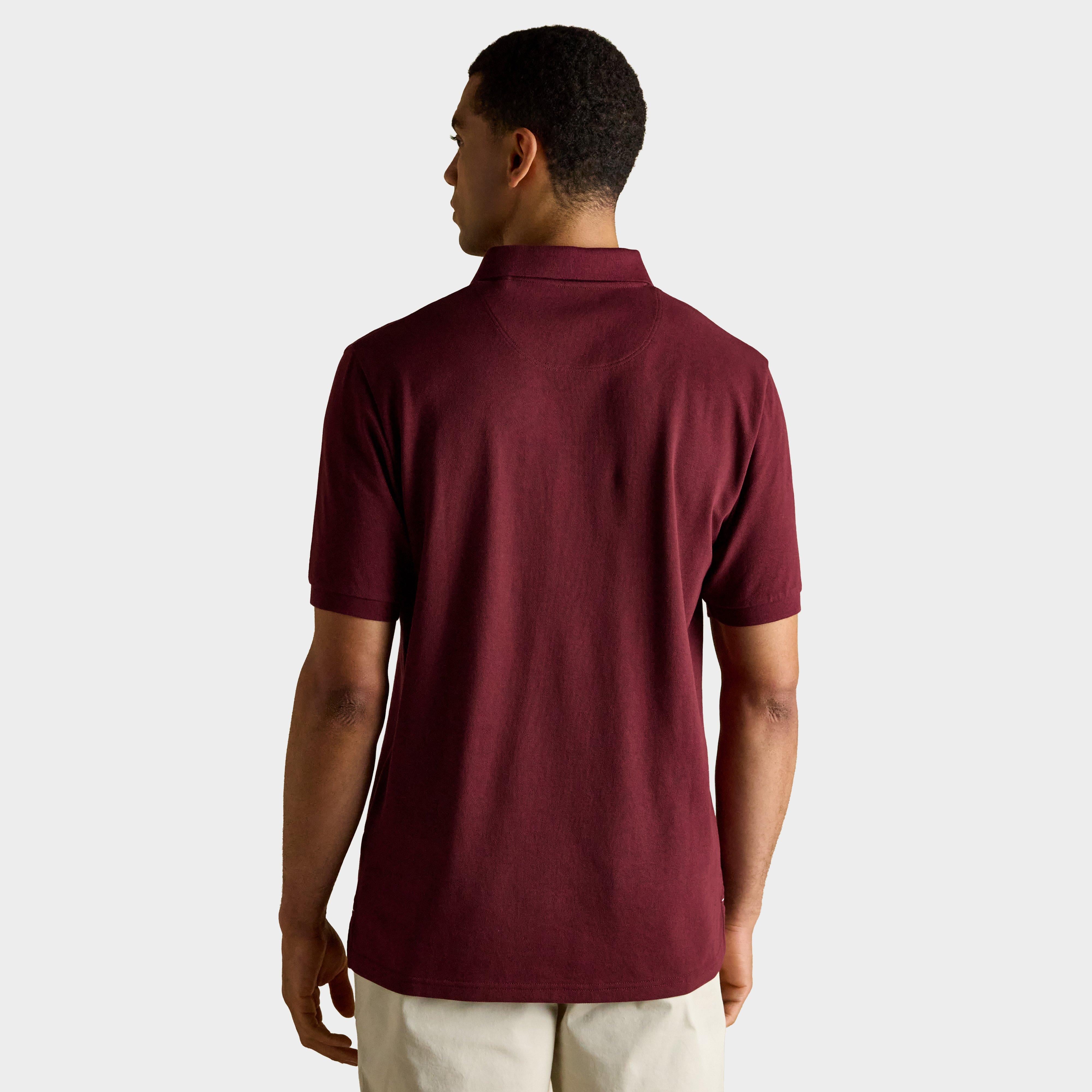 Men's Woody Cotton Pique Polo Shirt