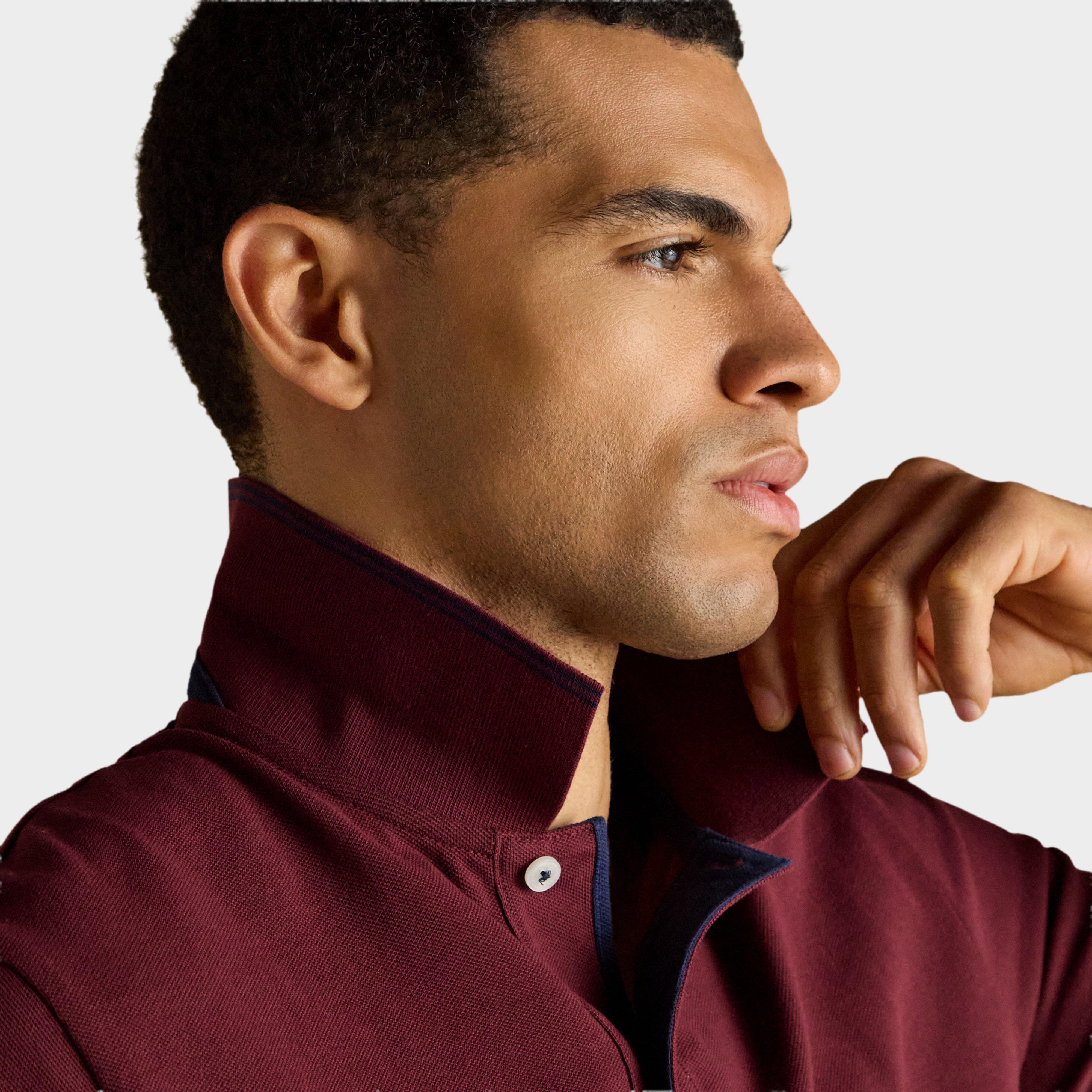 Men's Woody Cotton Pique Polo Shirt
