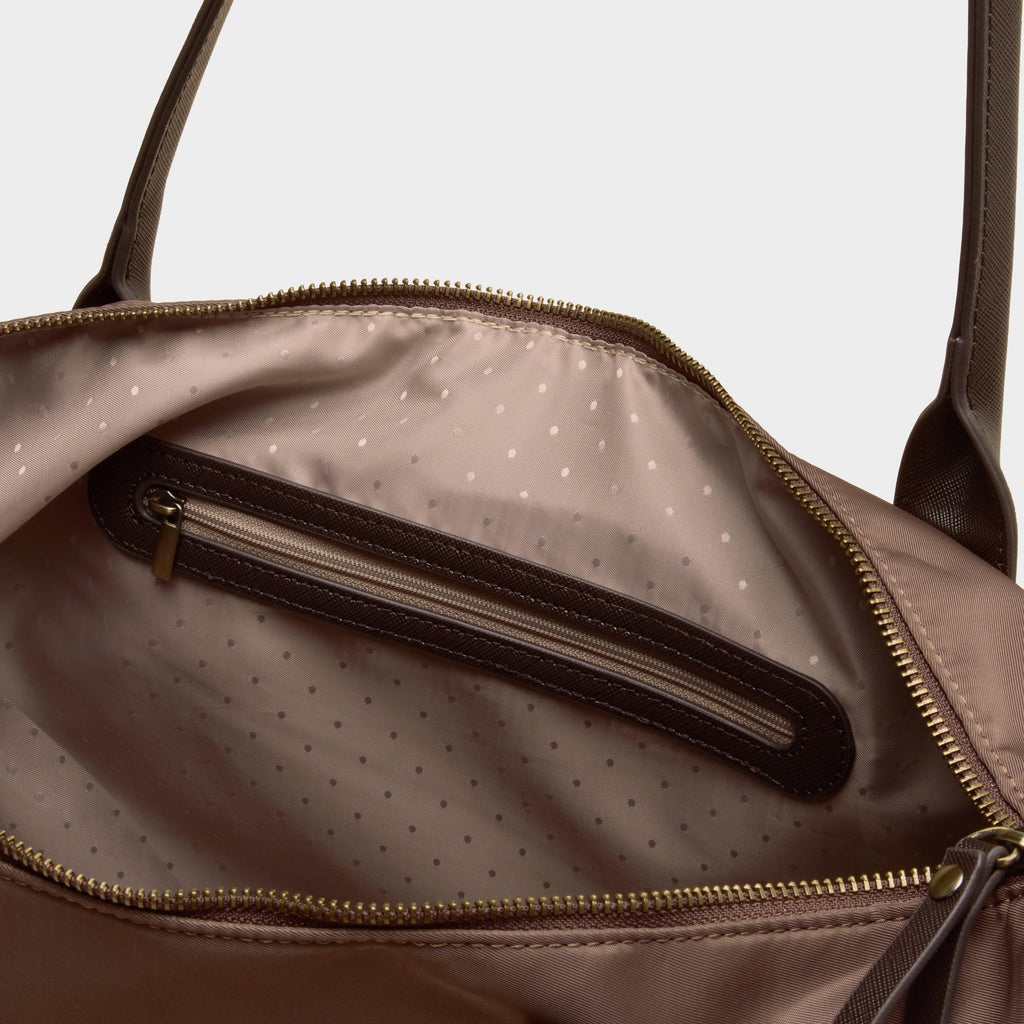 Women's Edie Zip Top Shopper Bag
