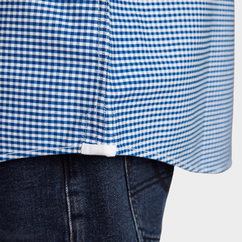 Men's Checked Classic Fit Cotton Oxford Shirt