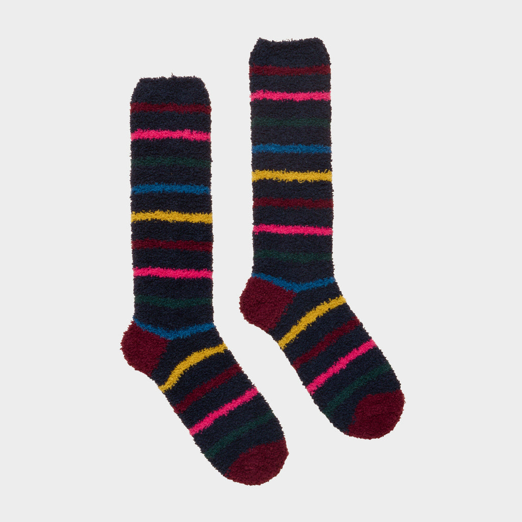 Women's Fluffy Stripe Socks