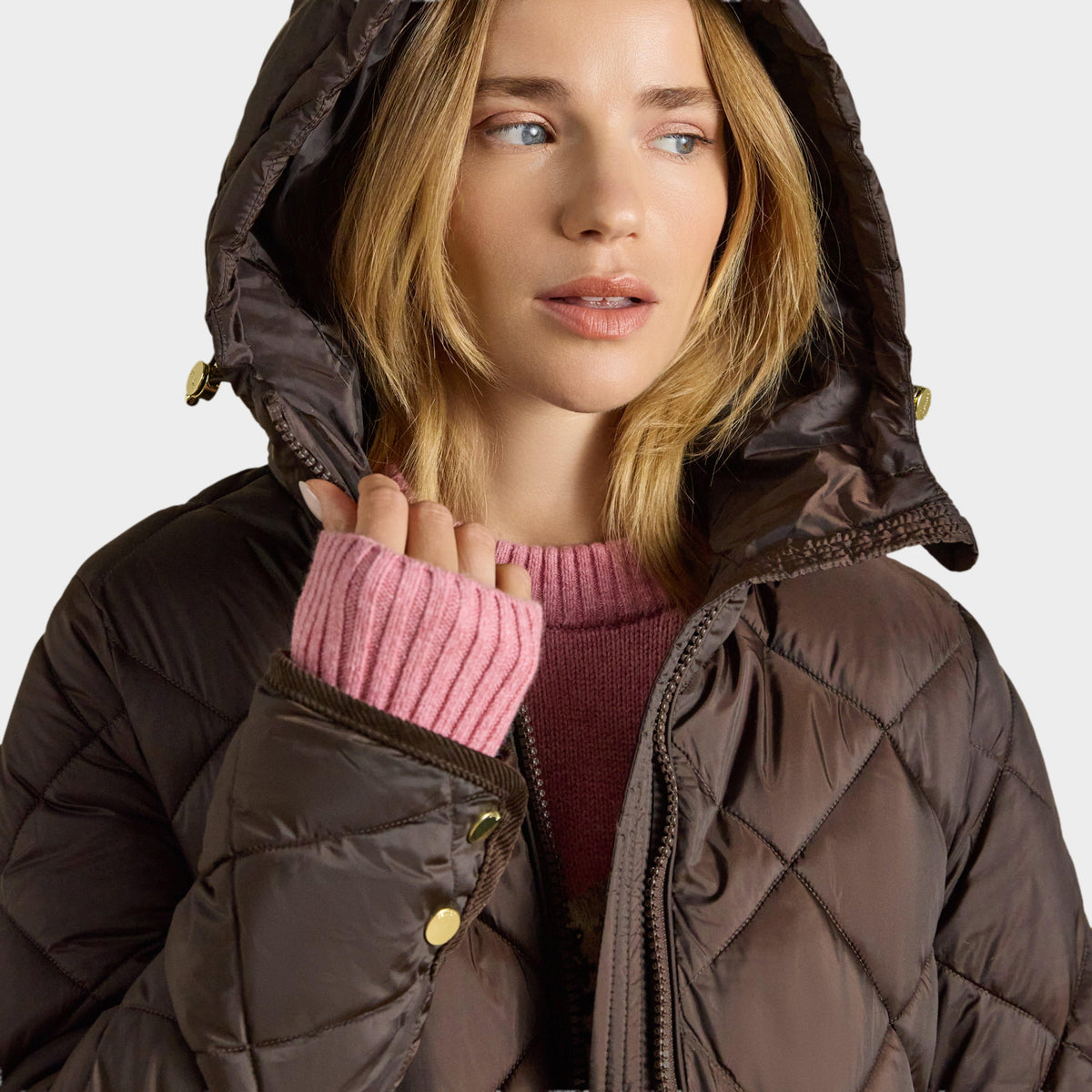 Women's Chessington Showerproof Diamond Quilted Coat