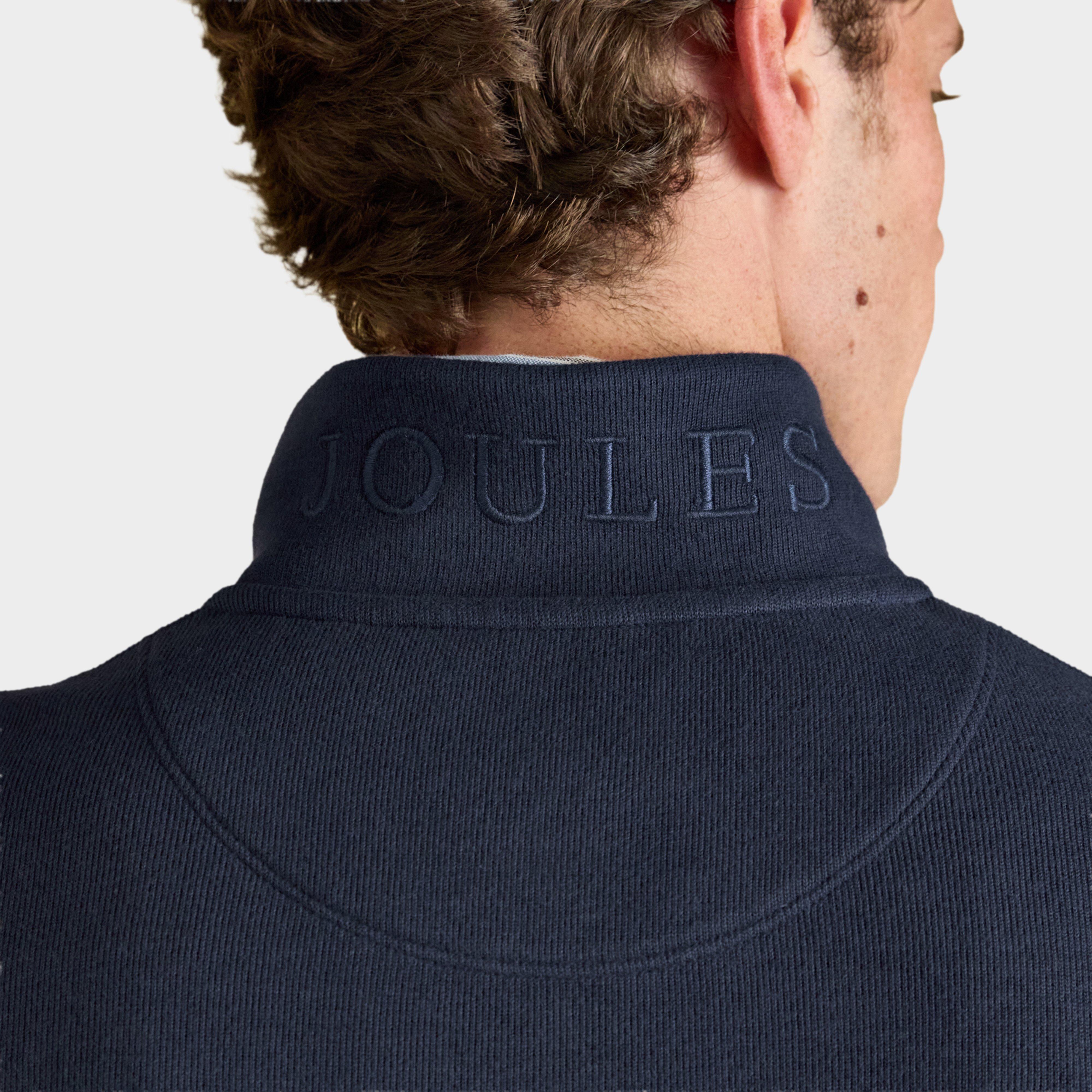 Men's Alistair French Ribbed Quarter Zip Sweatshirt