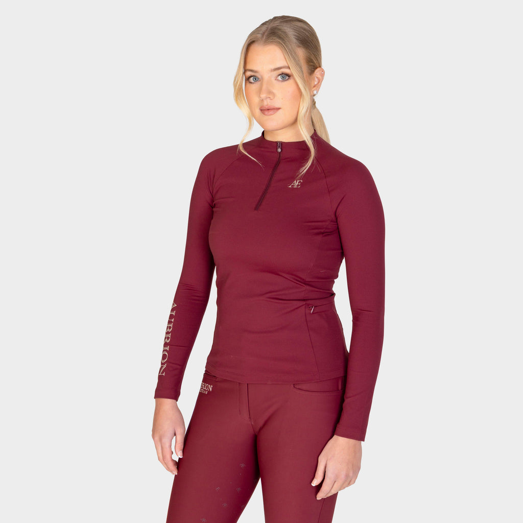 Women's Equestrian Winter Long Sleeve Base Layer