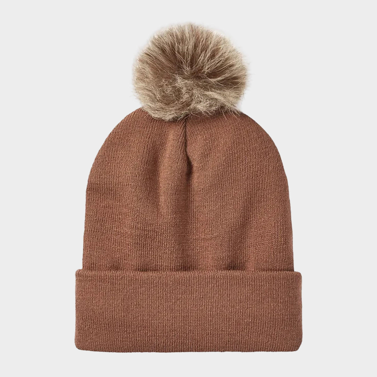 Women's Heritage Fine Knit Bobble Hat Moss