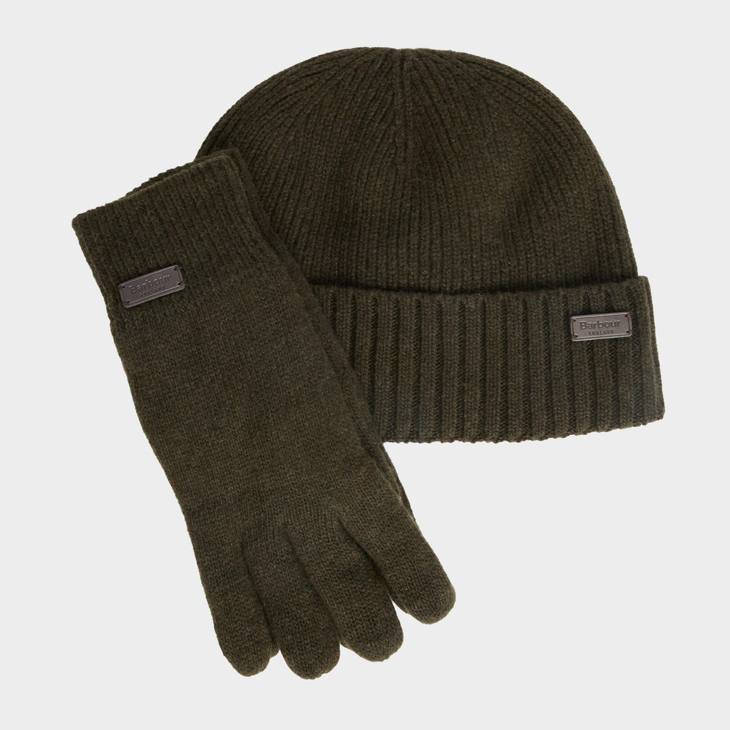 Men's Carlton Beanie and Gloves Gift Set
