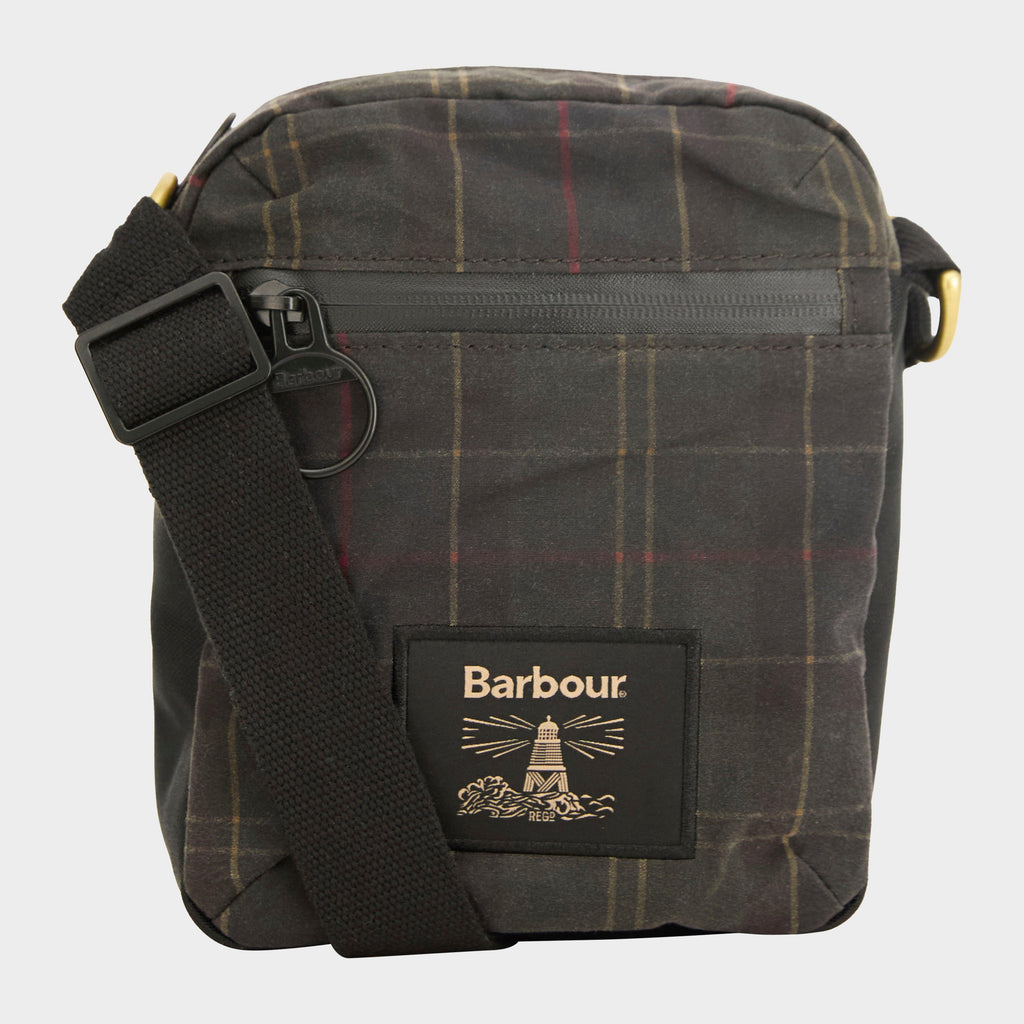 Field Tartan Waxed Crossbody Bag