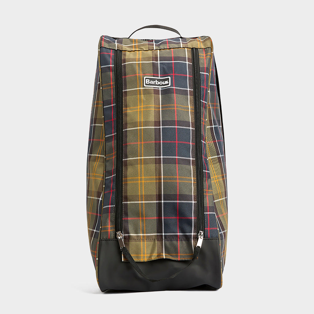 Tartan Wellington Boot Bag