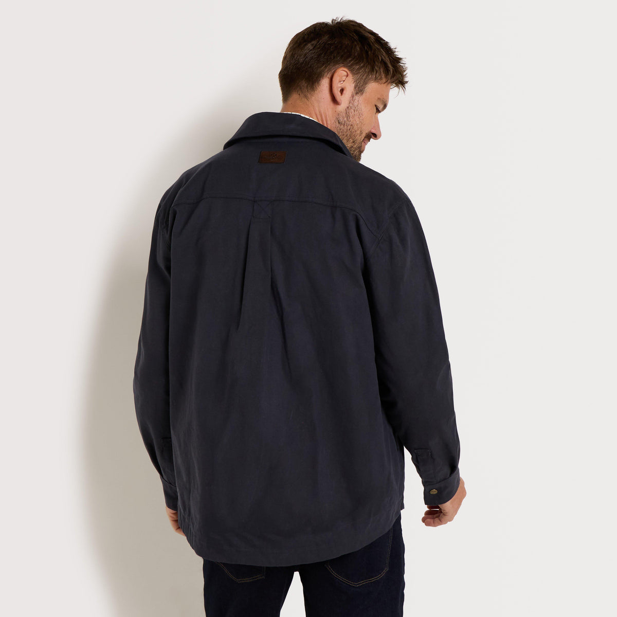 Men's Huntly Waxed Canvas Utility Overshirt