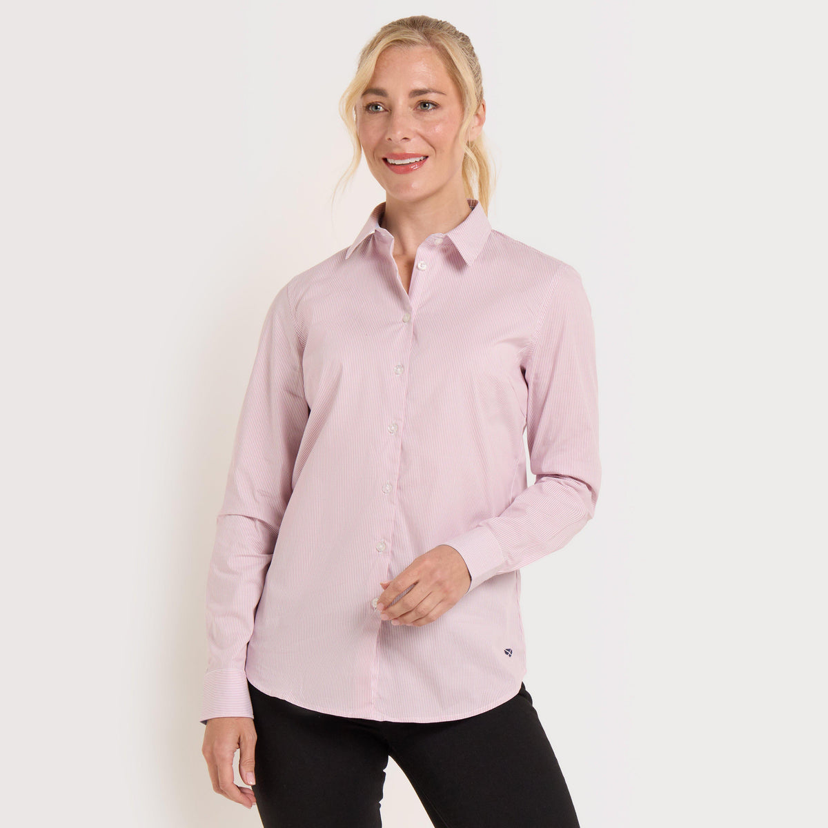Women's Ingliston Stretch Stripe Shirt