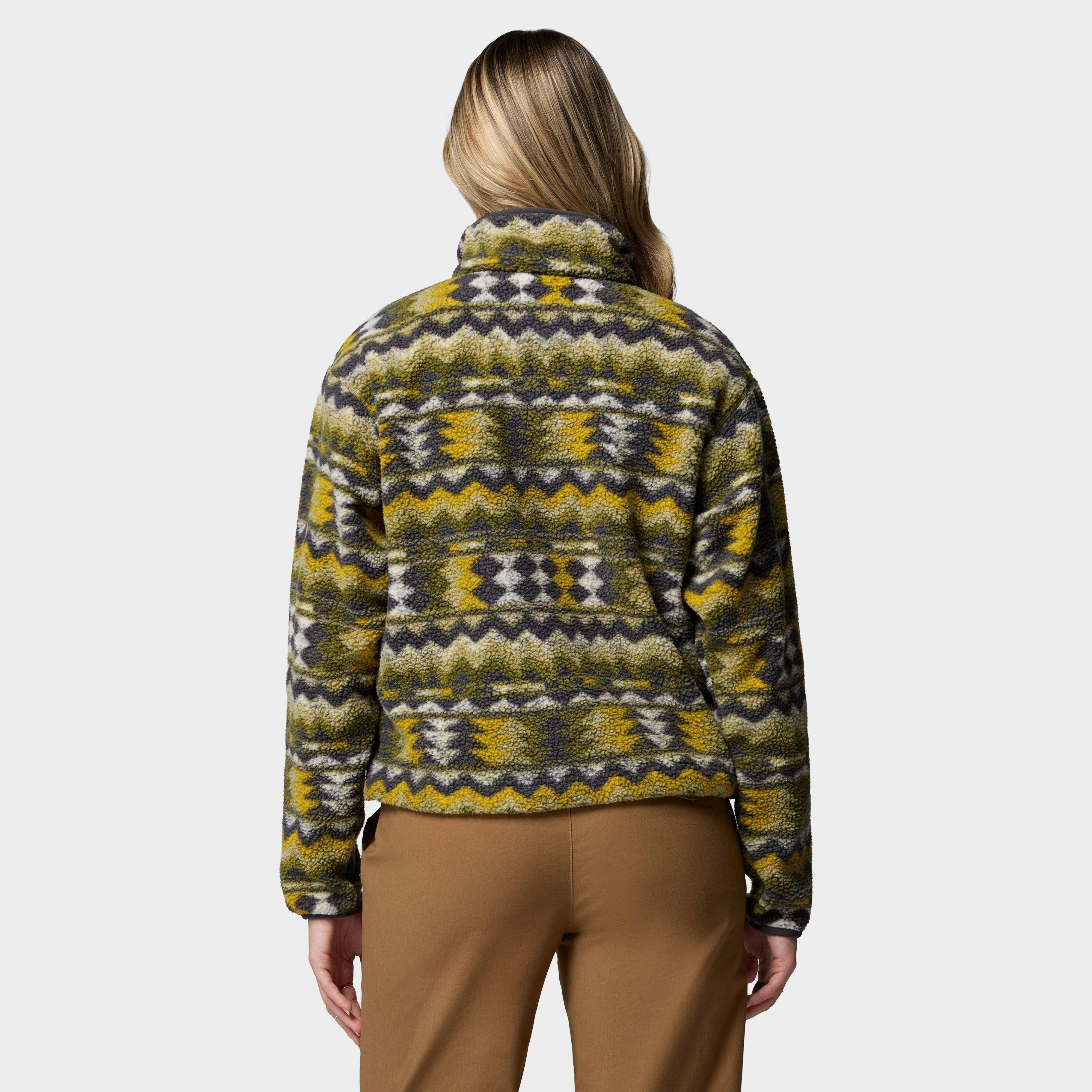 COLUMBIA WMS MIDLAYER-COL W HELVETIA II CRP GRN