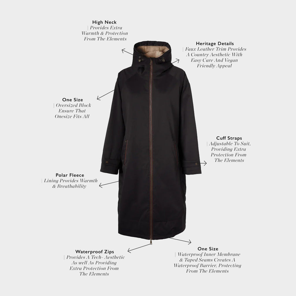 Women's One-Size Waterproof Coat