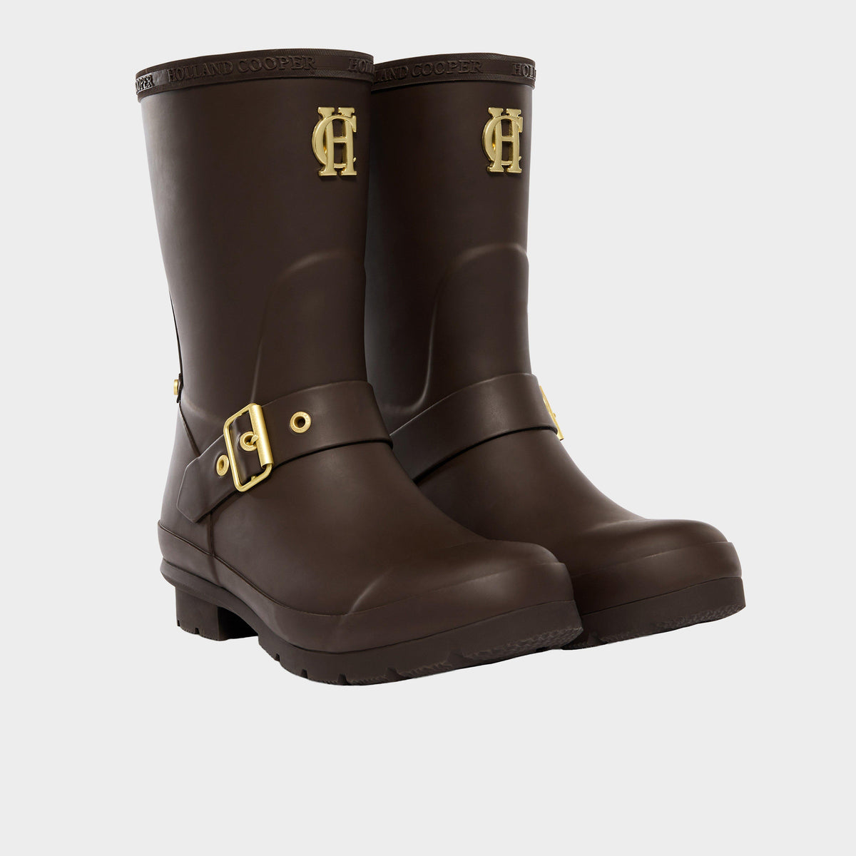 Women's Sherpa Lined Chunky Chelsea Wellington Boots