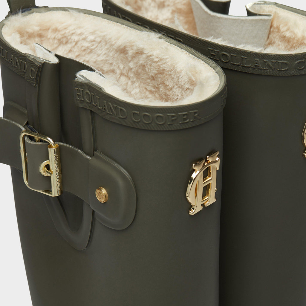 Women's Sherpa Lined Regency Wellington Boots