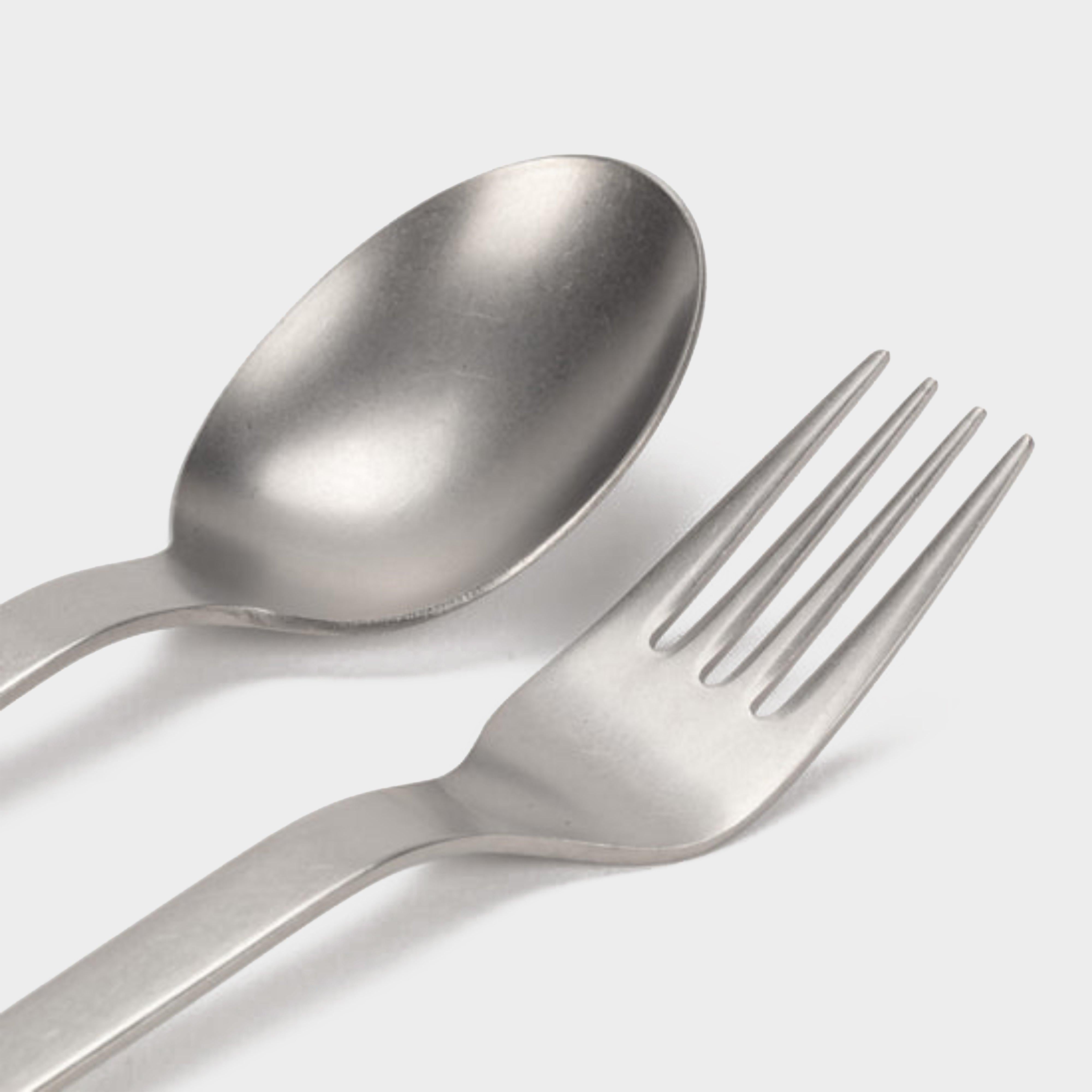 Titanium Fork & Spoon Set