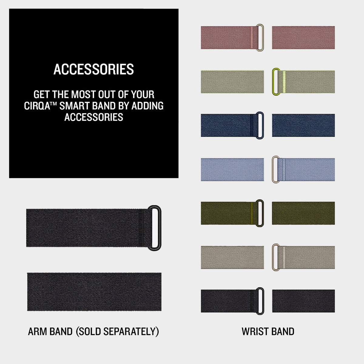 CIRQA™ Smart Arm Band S/M
