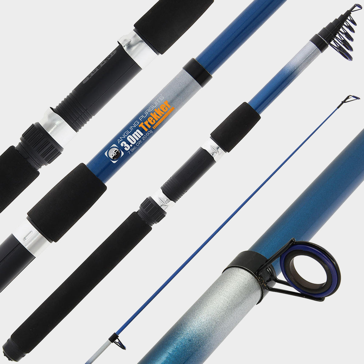 Trekker Telescopic Fishing Rod 10ft (20-50g)