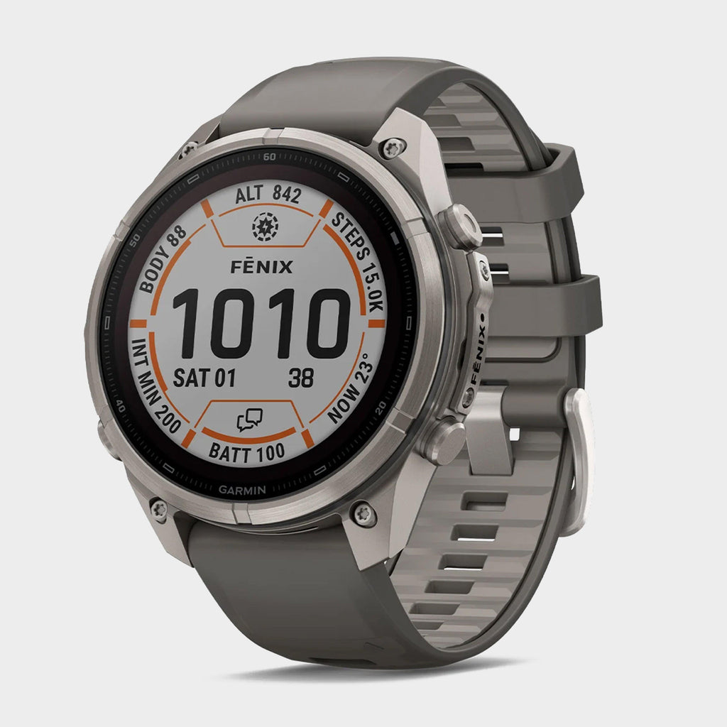 fenix® 9 Pro Solar inReach® 47mm Pebble Grey GPS Multisport Smartwatch