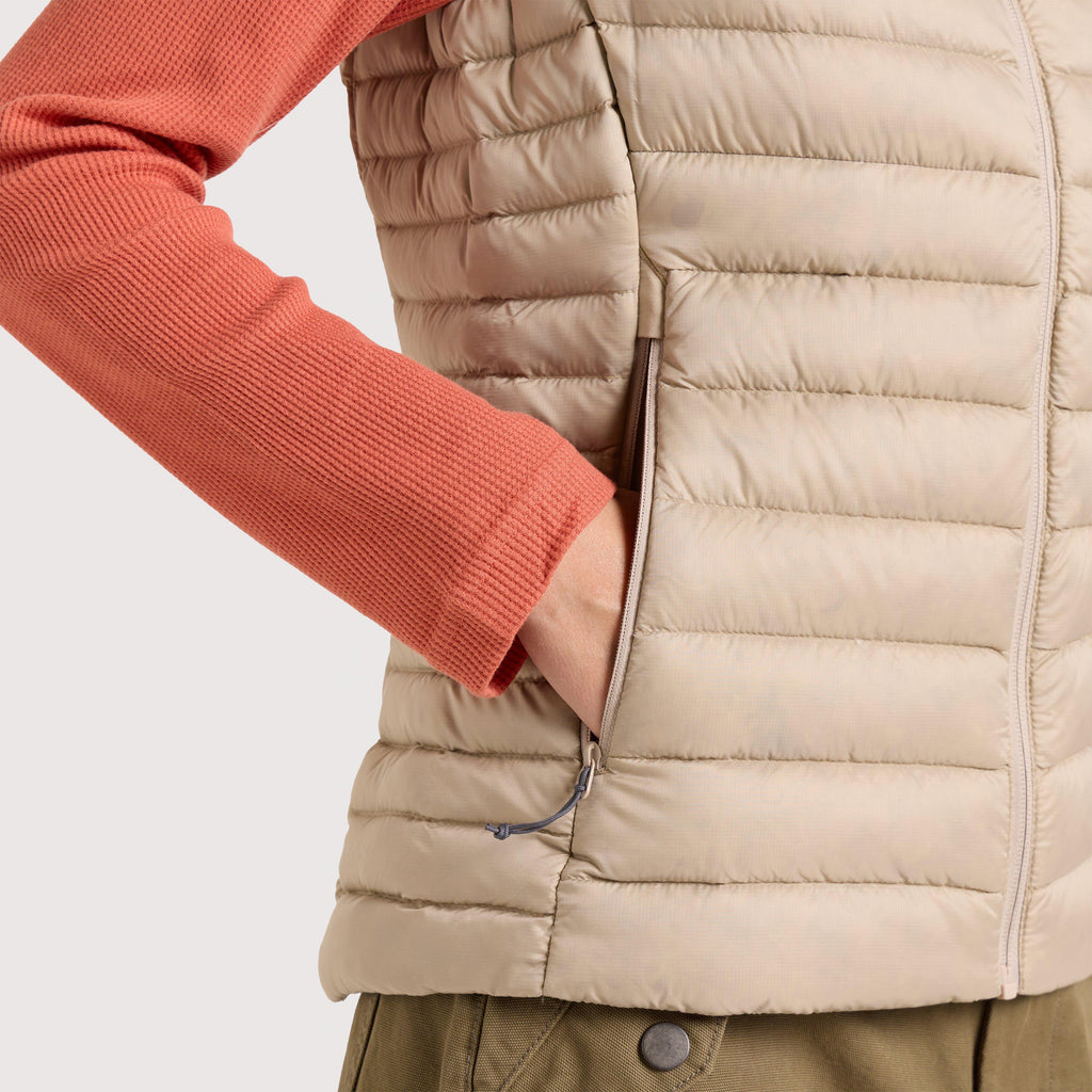 Women's Microlight Down Vest