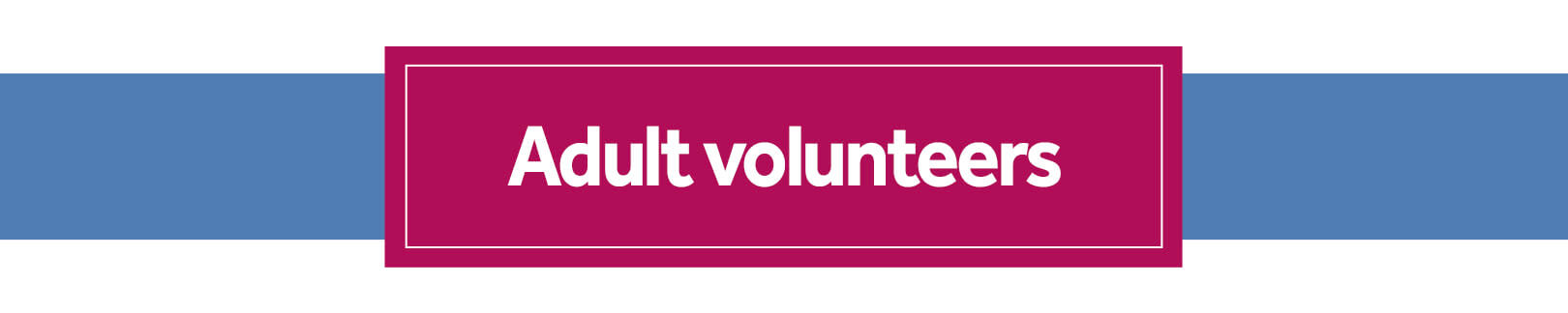Adult Volunteering